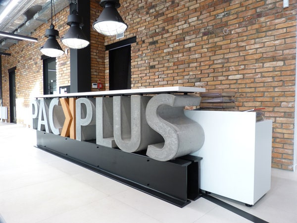 PackPlus biuro – recepcja i stanowisko obsługi